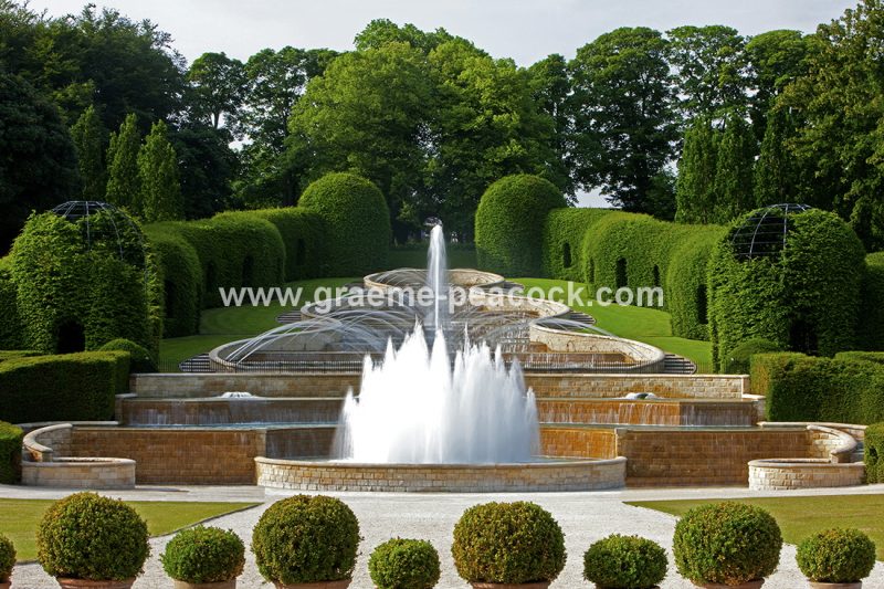 The Grand Cascade, The Alnwick Garden. Alnwick, Northumberland